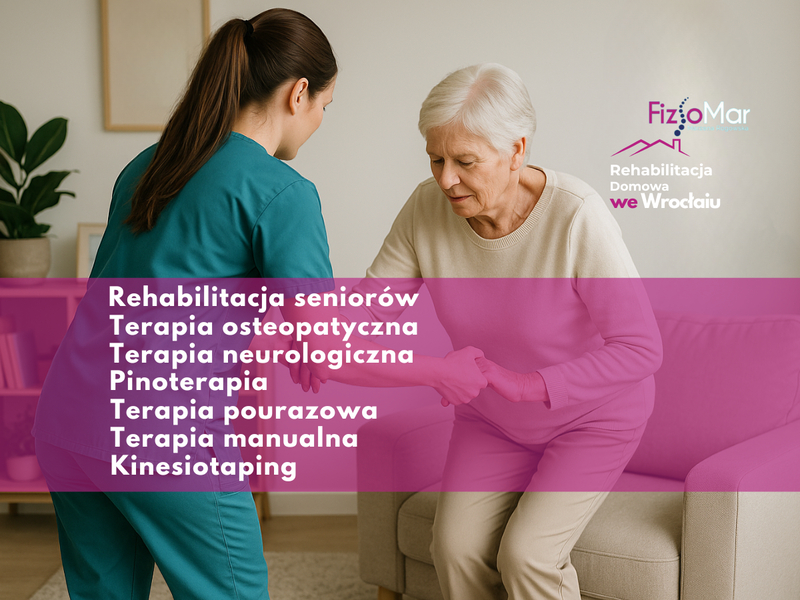 Zdjęcie na okładce dla Rehabilitacja Domowa Marzena Rogowska FizjoMar